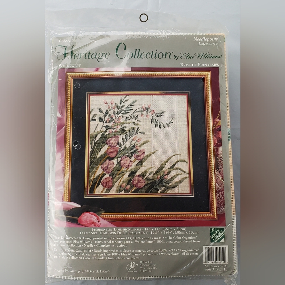 Heritage Collection by Elsa Williams Windswept Needlepoint Tapestry Kit 06001